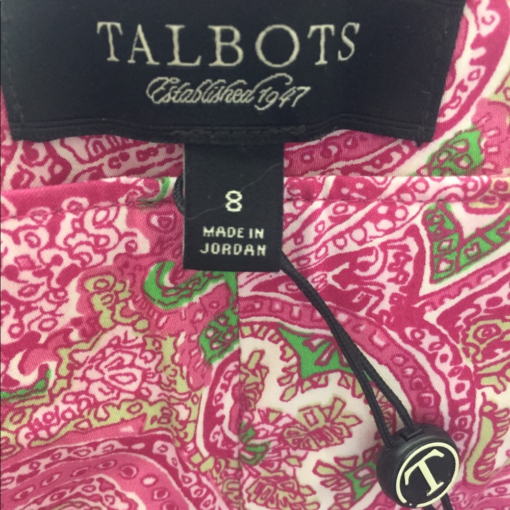 New With The Tags, Talbots Women’s Cropped Pants